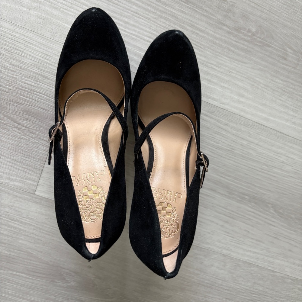 Vince Camuto Sleek Black Stilettos
